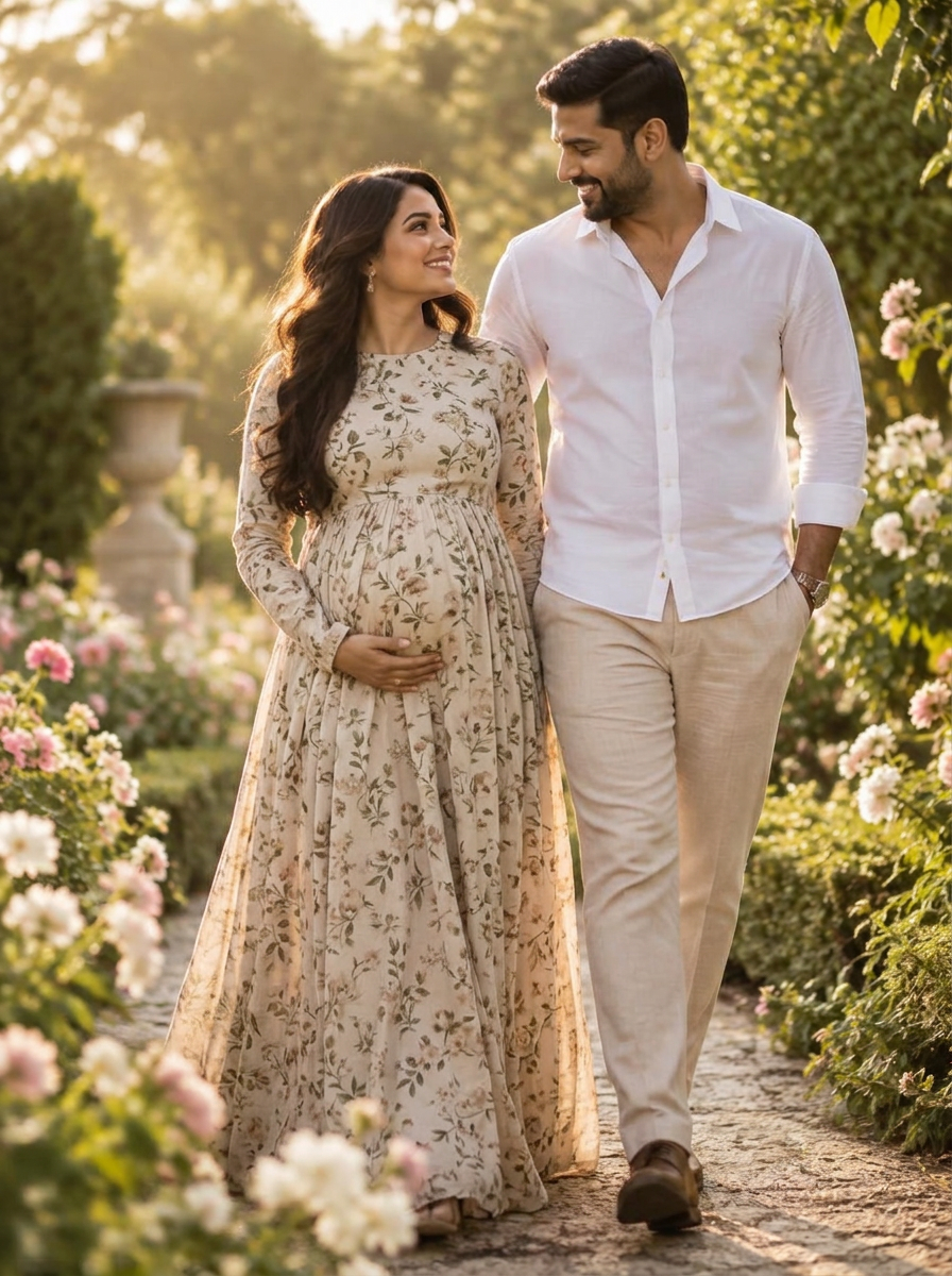 Representative maternity photography: A chapter of anticipation