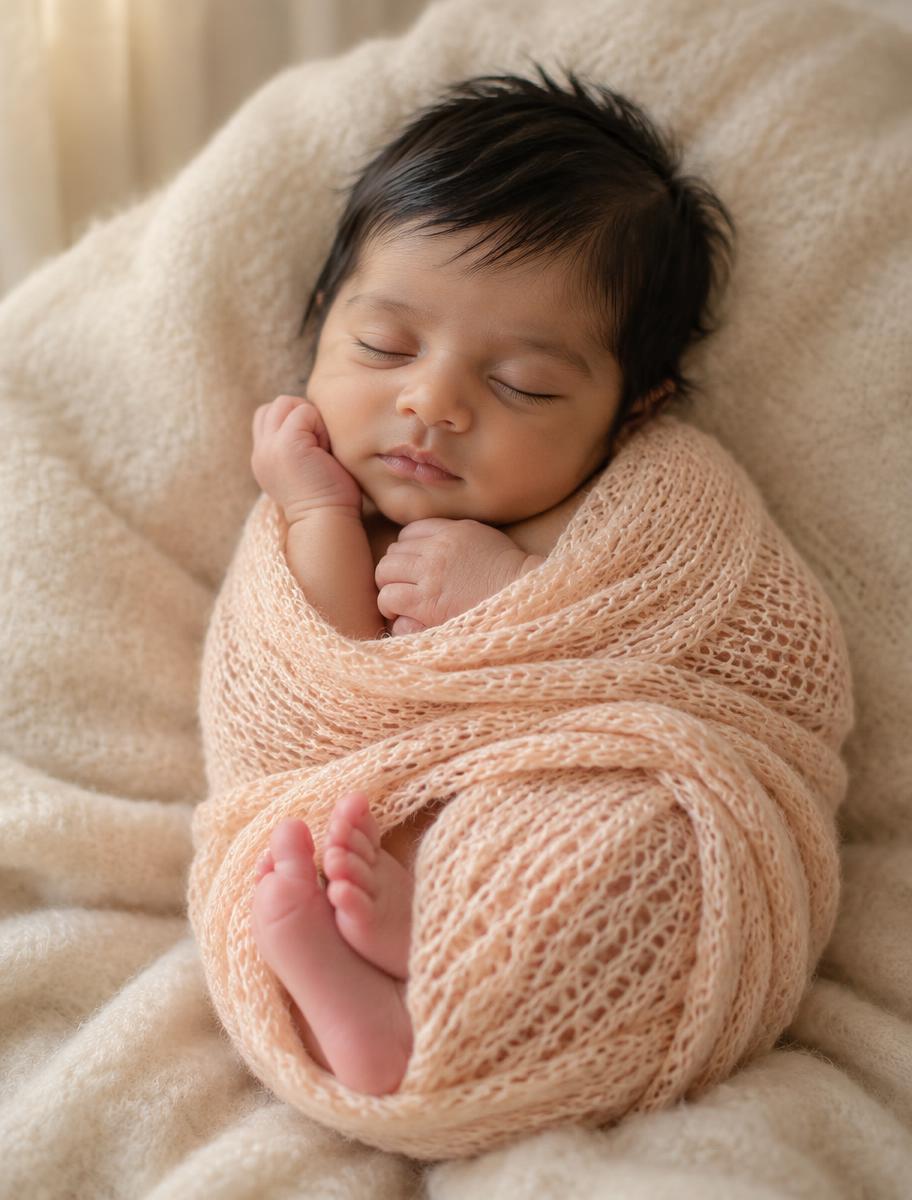 Representative newborn photography: The smallest details