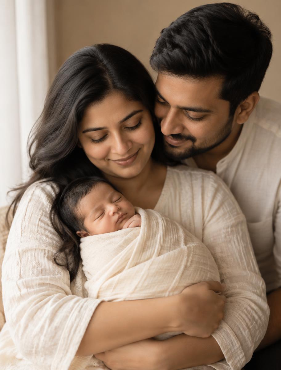 Representative newborn photography portrait